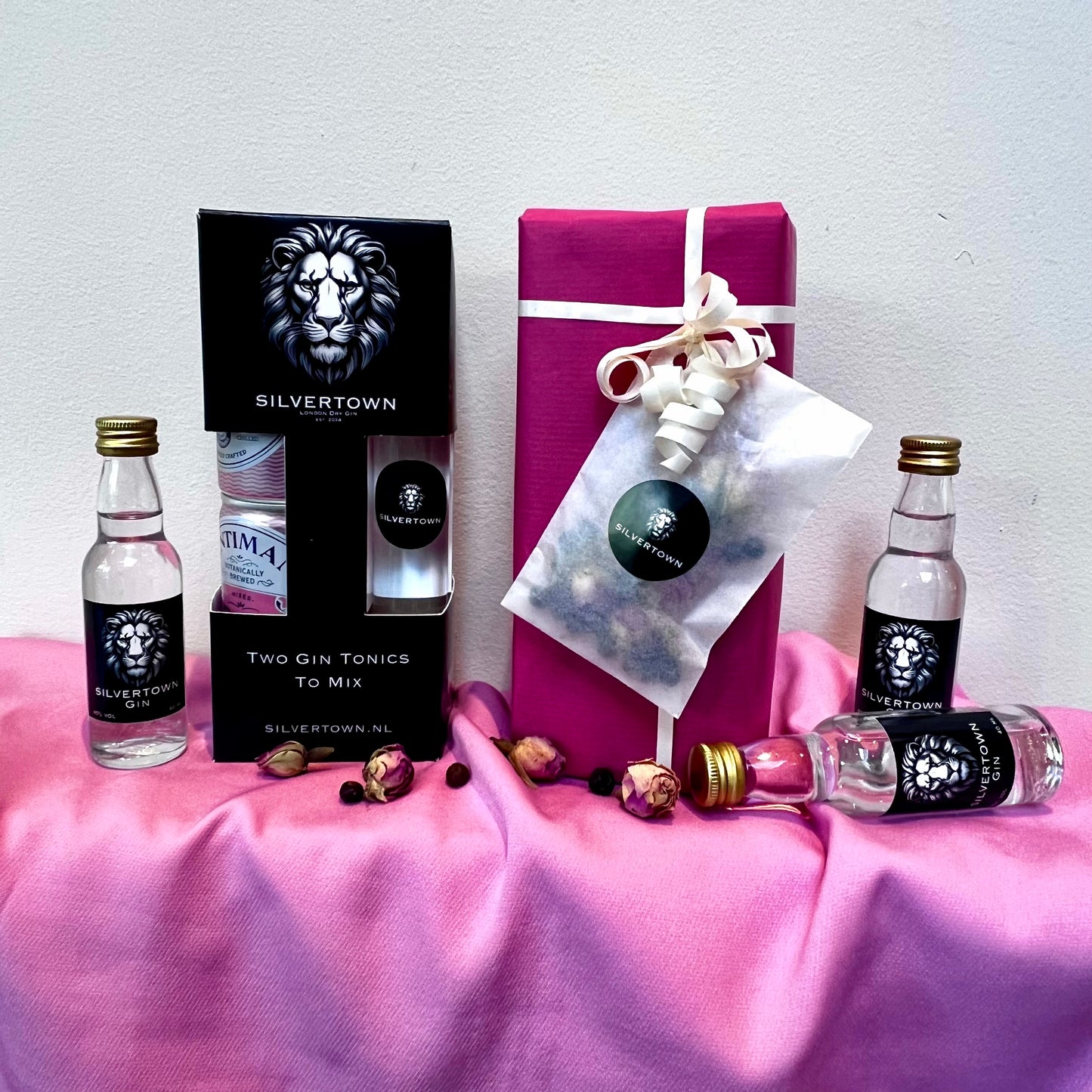 Silvertown Gin &  Fentimans Rose Lemonade To Mix Set